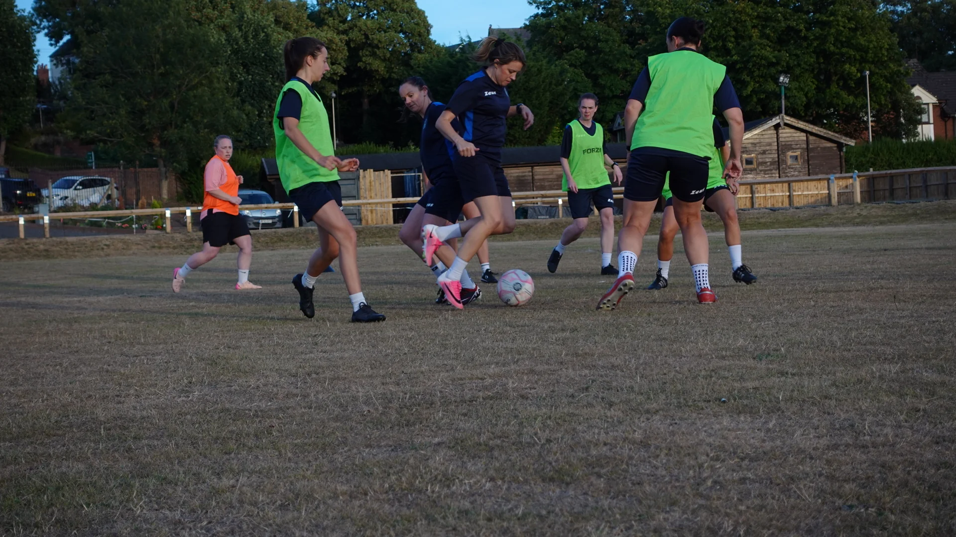 Northwich United training session