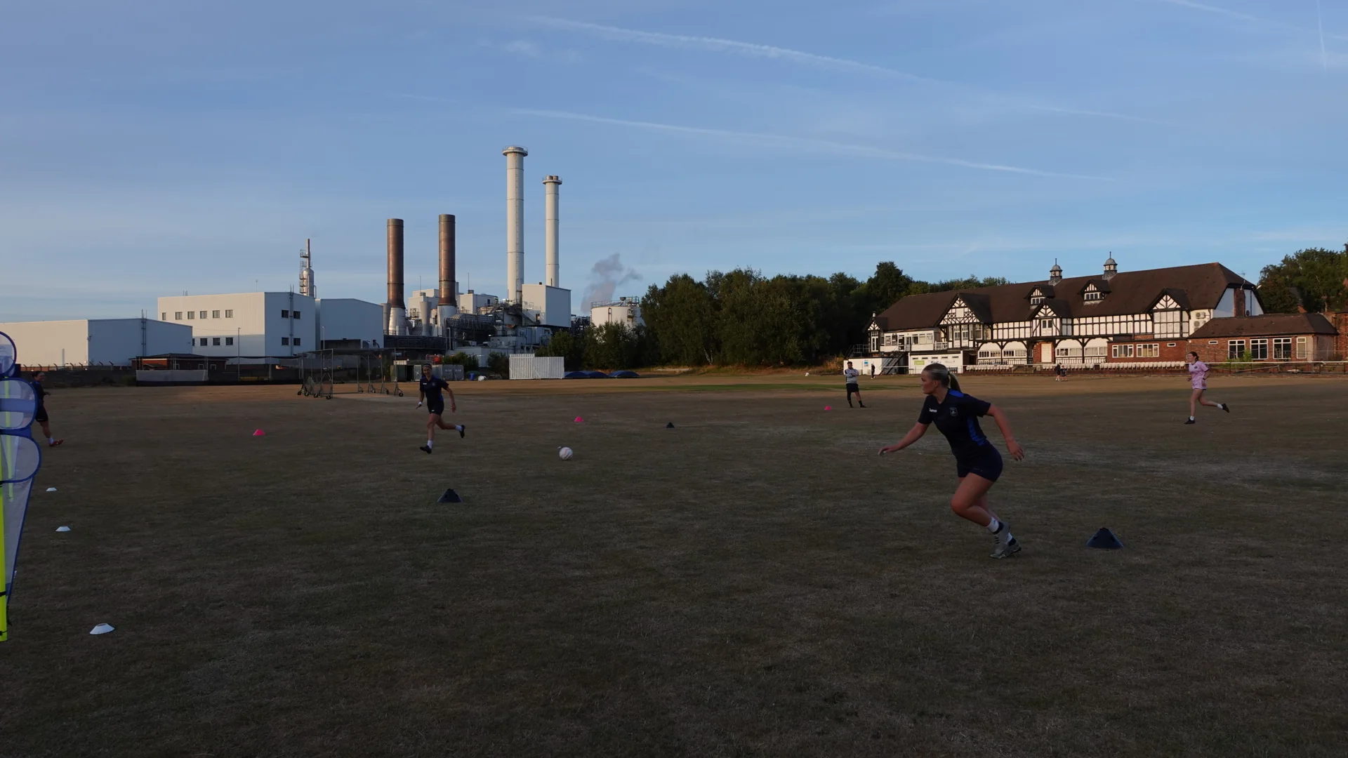 Northwich United training session
