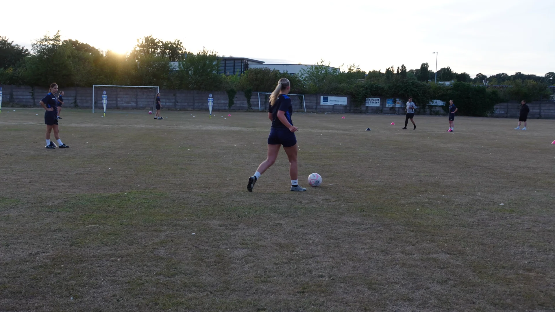 Northwich United training session