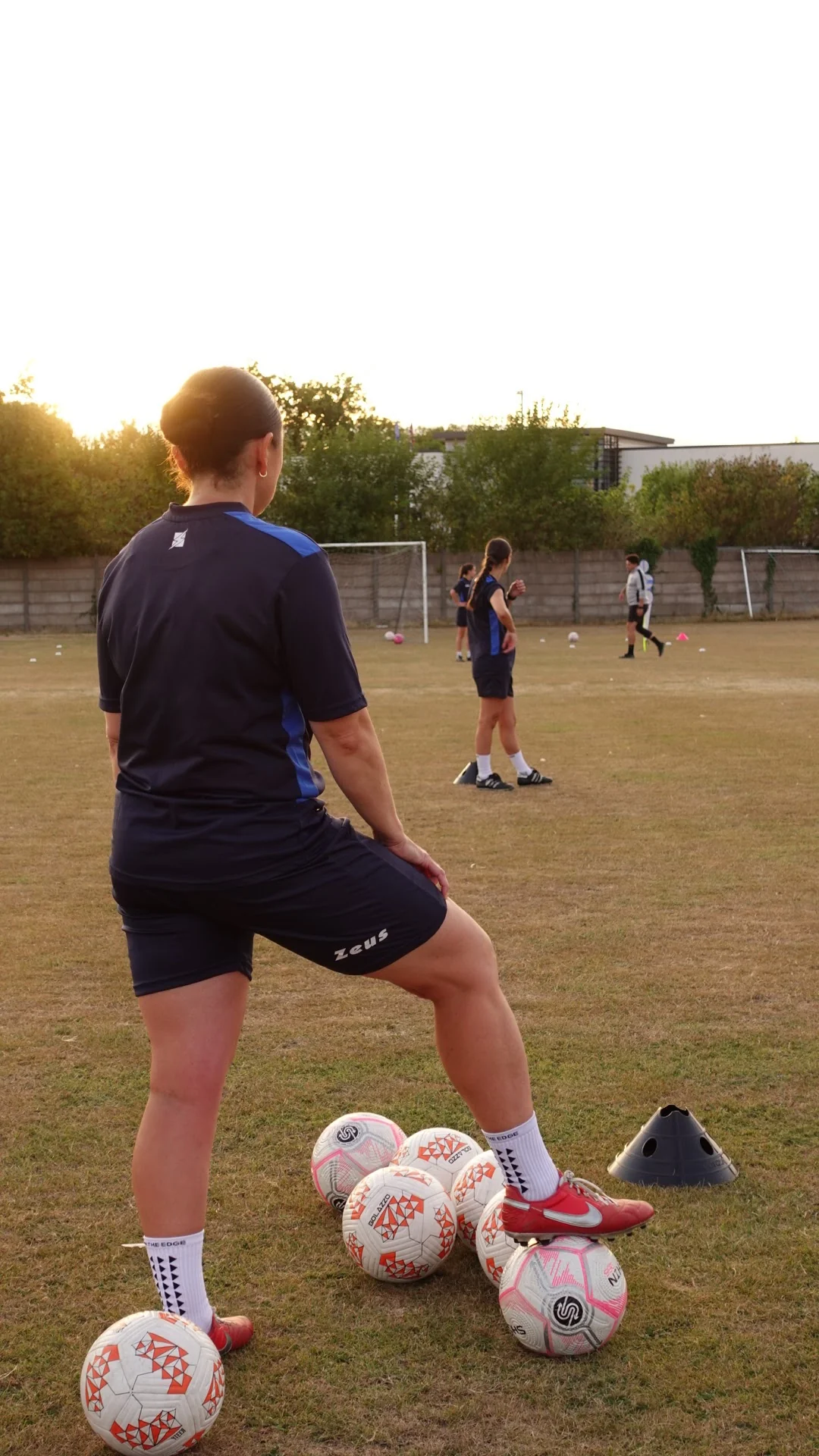 Northwich United training session