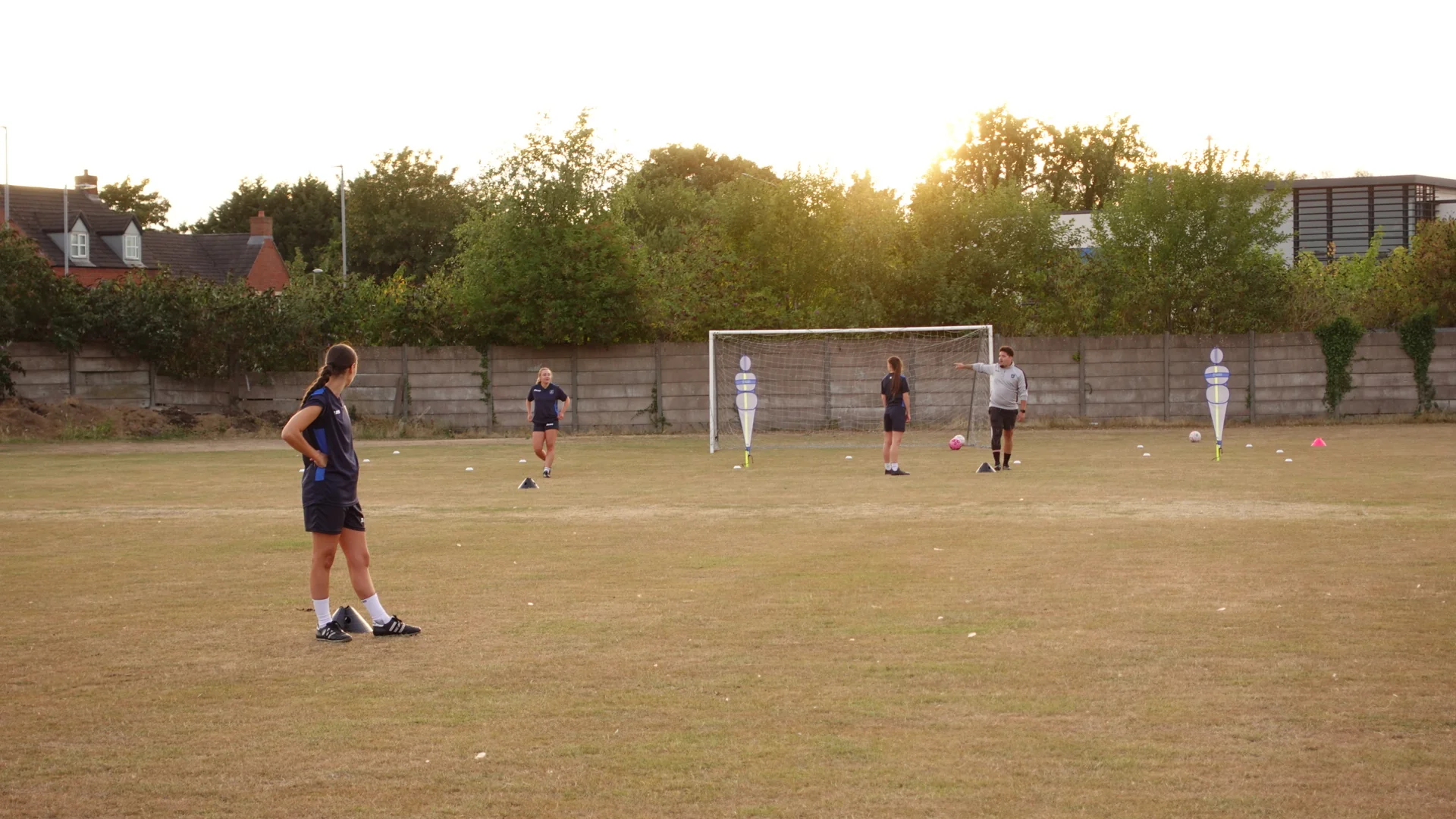 Northwich United training session