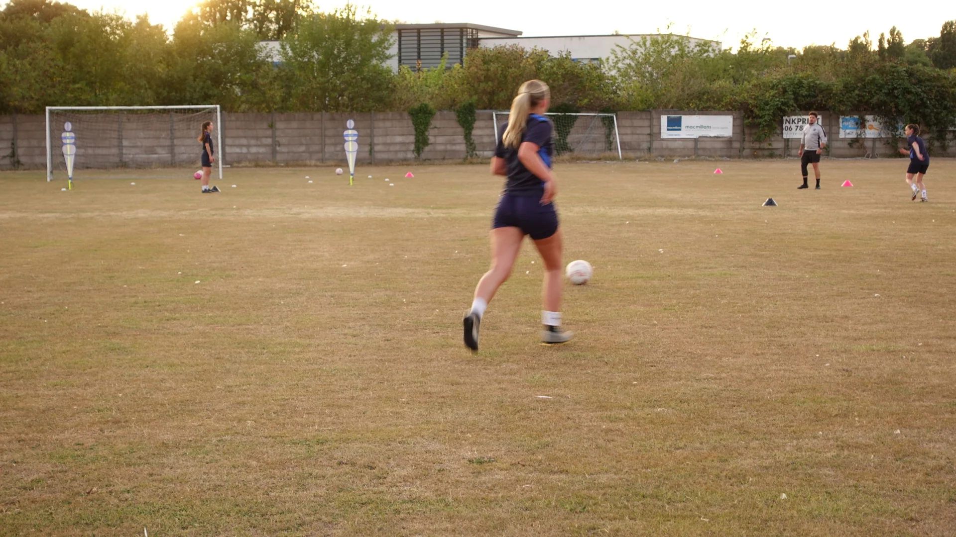 Northwich United training session