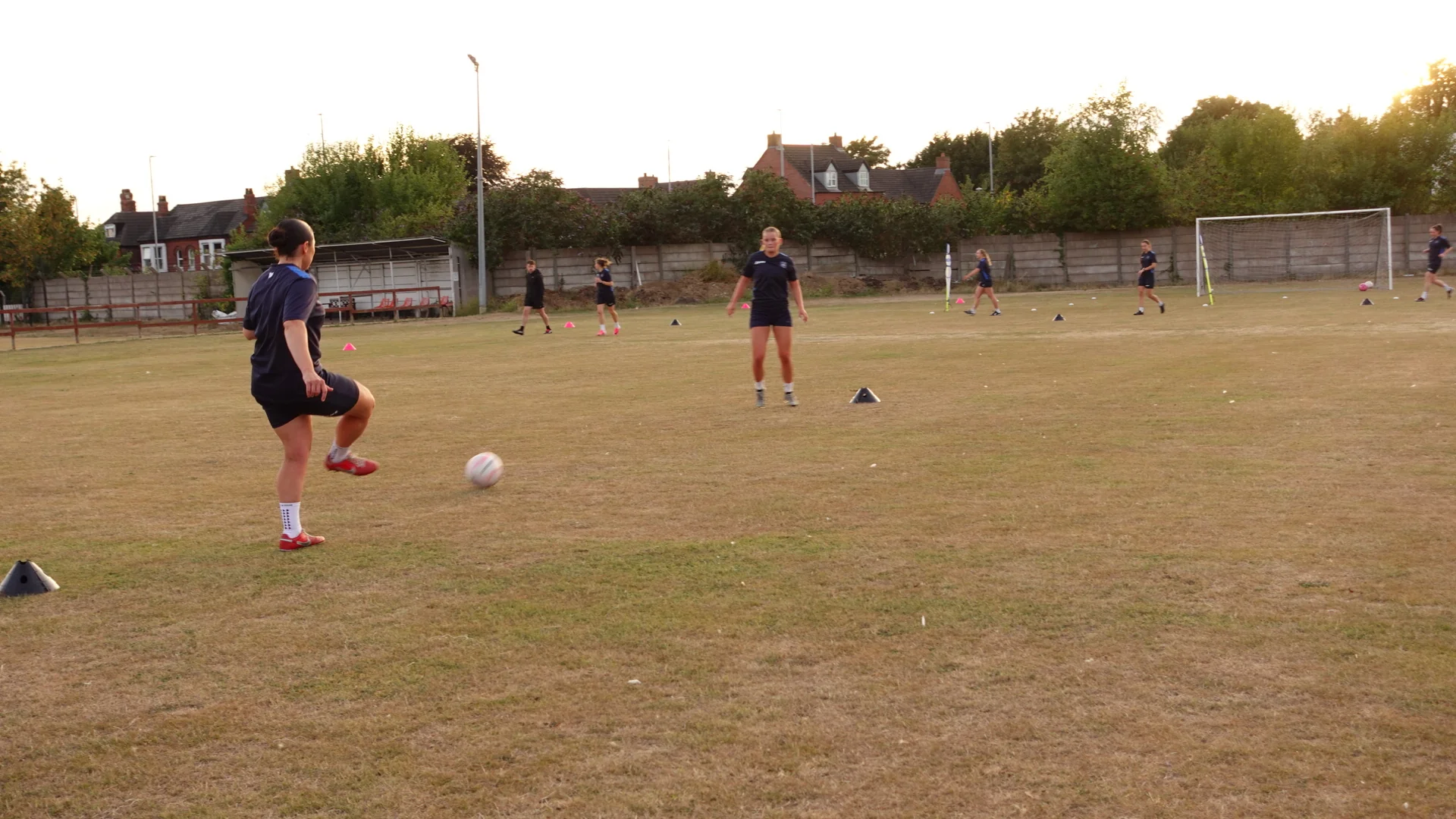 Northwich United training session