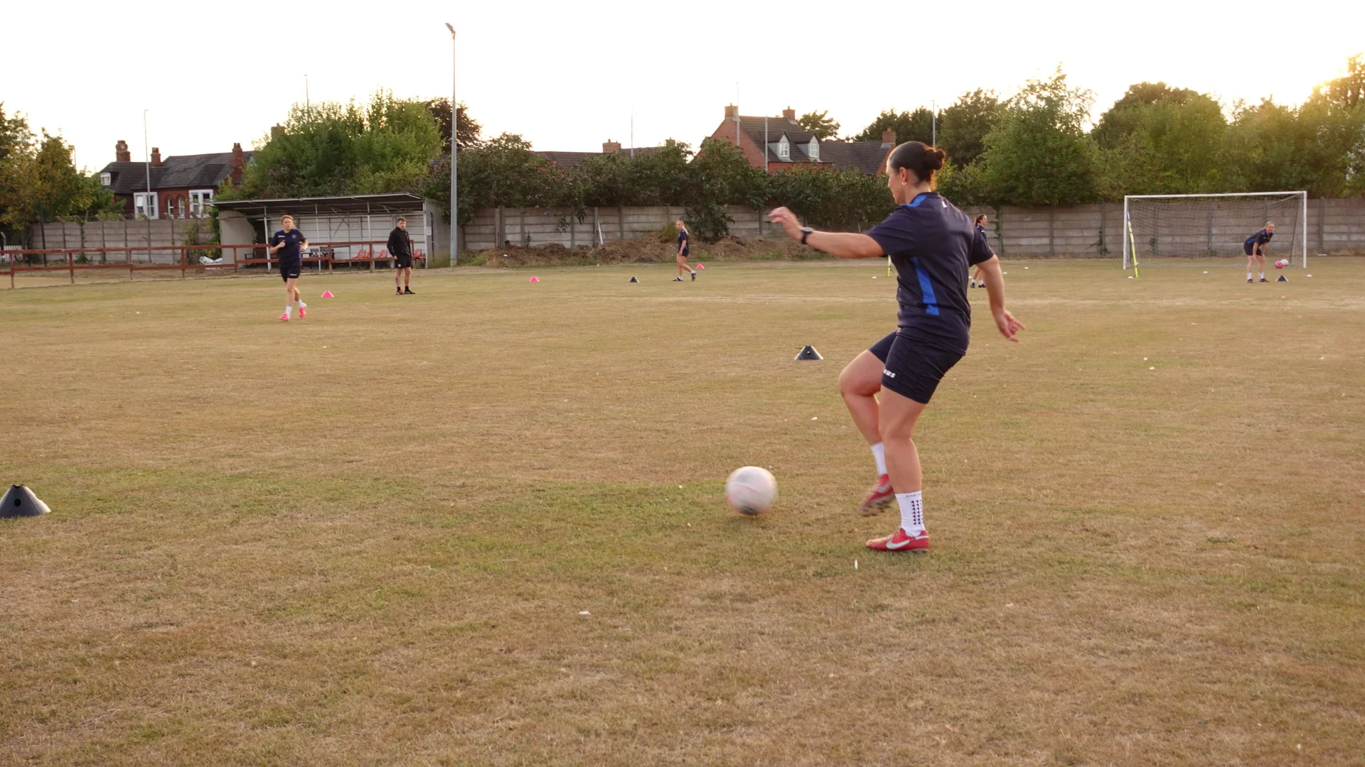 Northwich United training session