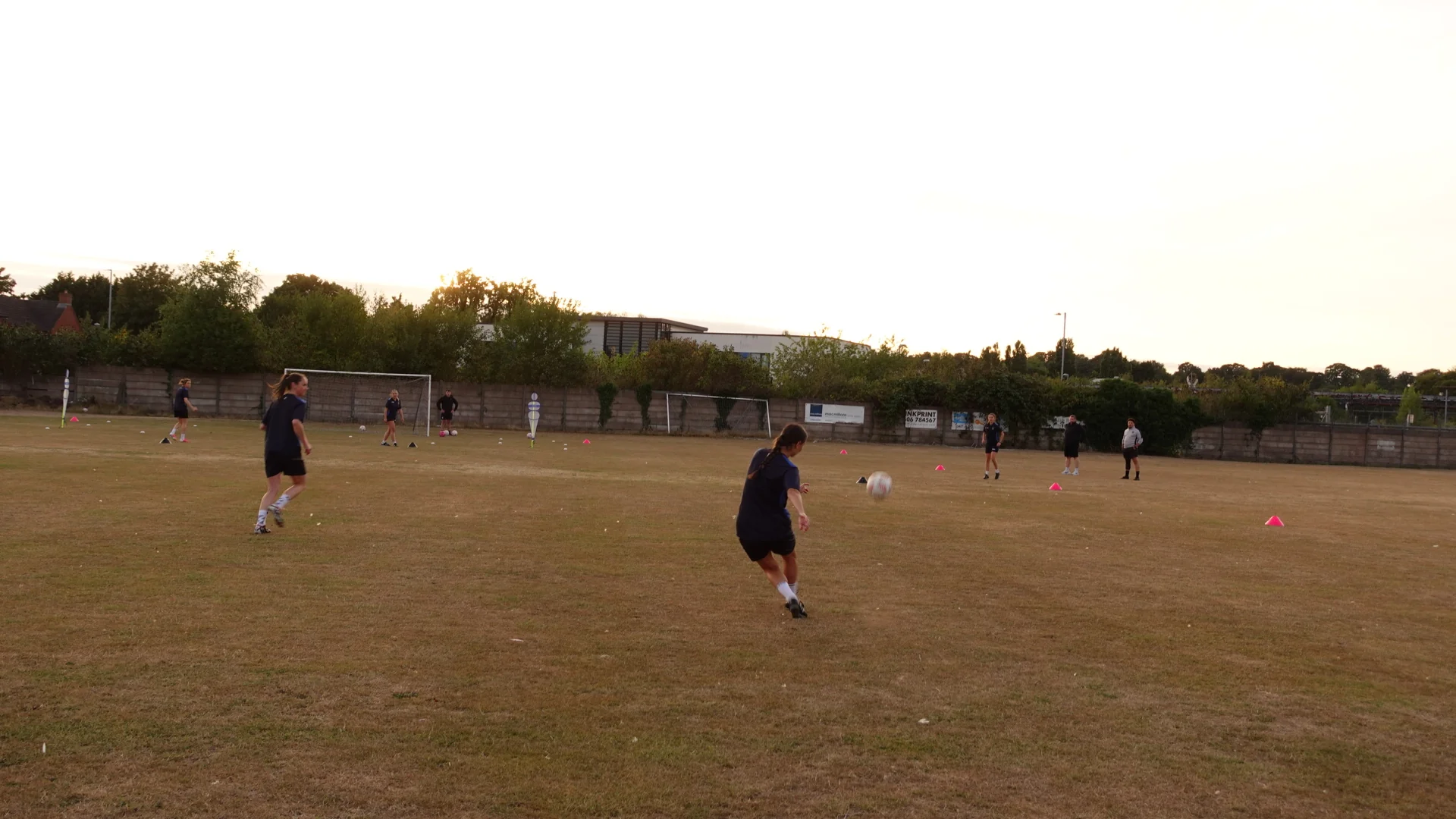 Northwich United training session