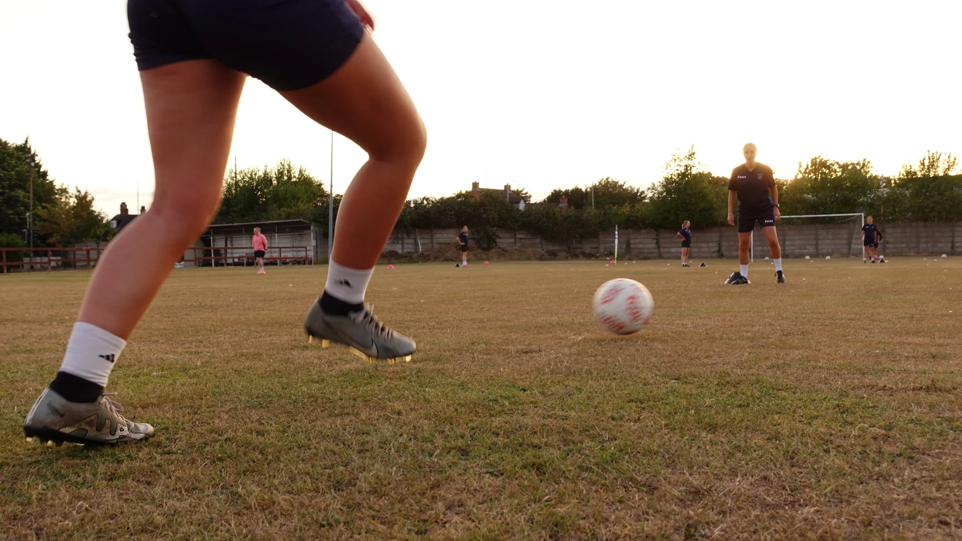 Northwich United training session