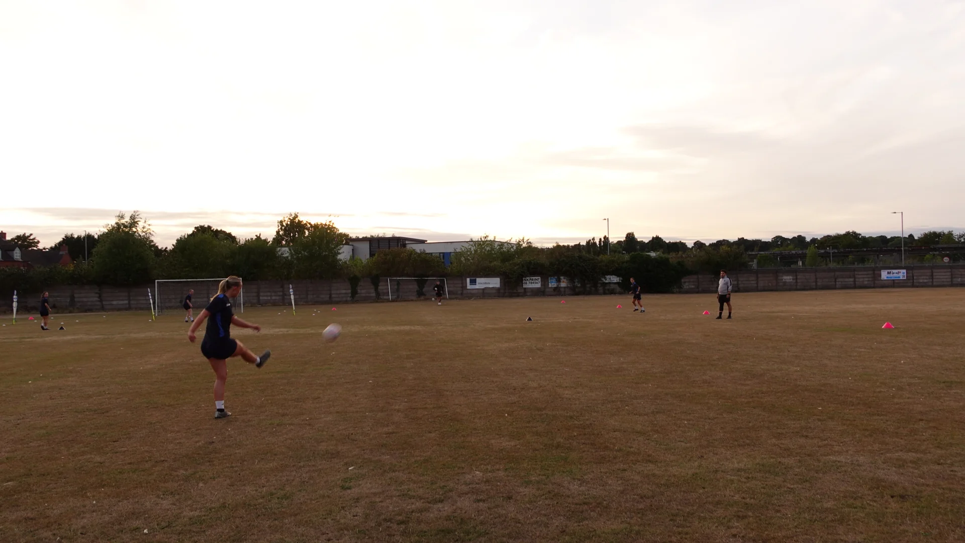 Northwich United training session
