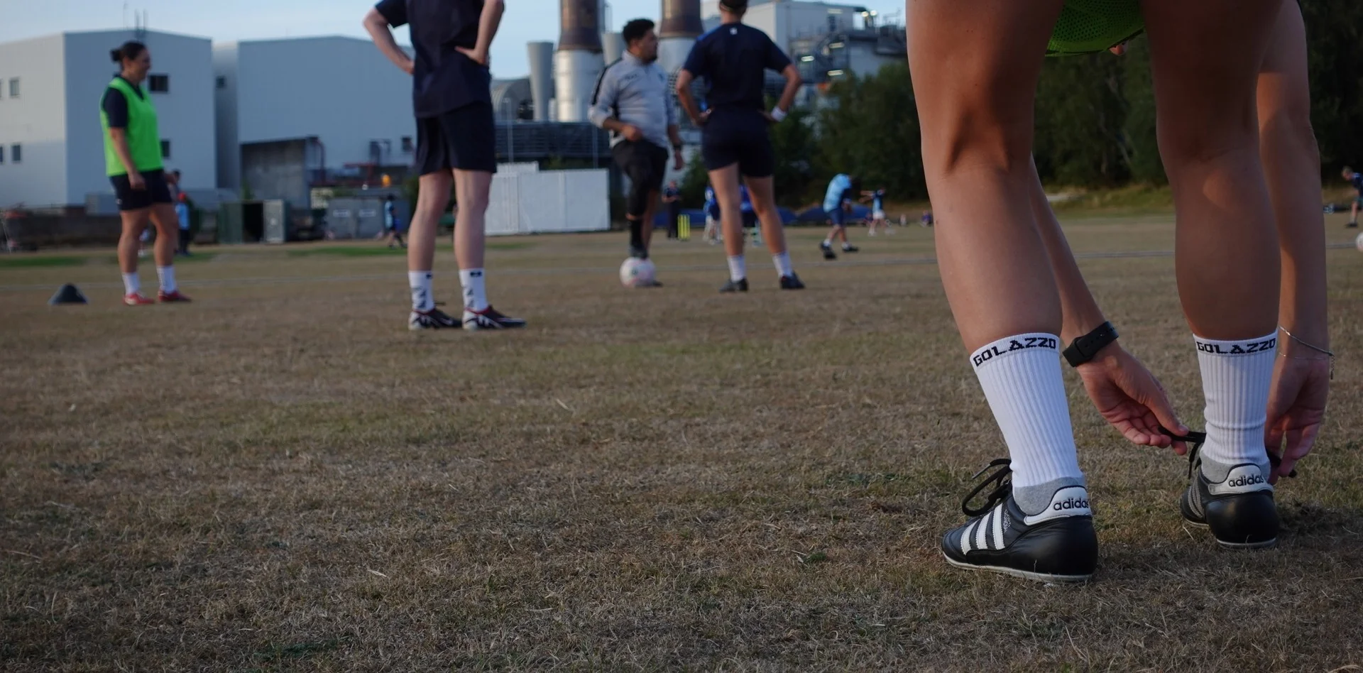 Northwich United training session